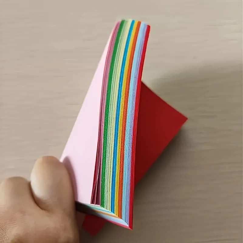 Thick Cardstock Square Sheets 10cm Origami Craft Paper