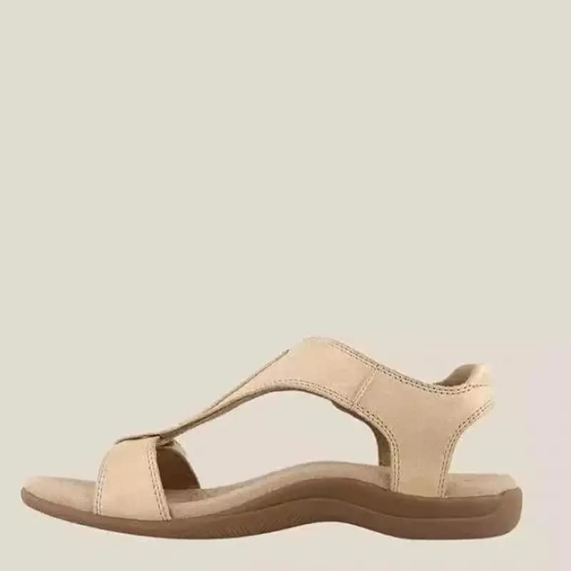 Women's Comfortable Cross Strap Flat Sandals