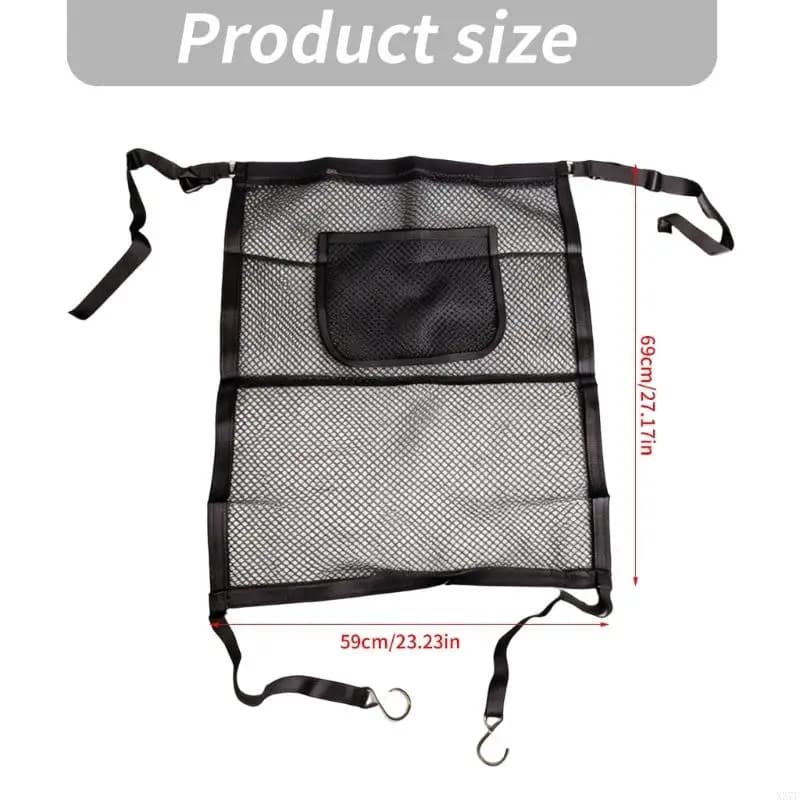 Car Rear Pet Barrier Mesh Divider