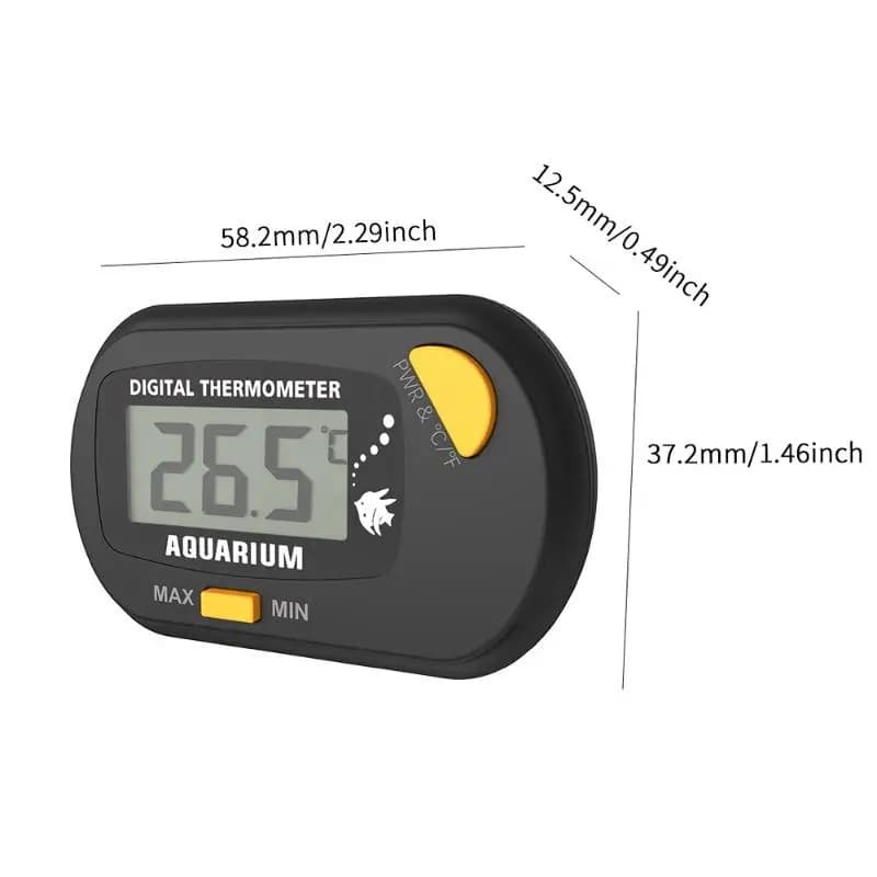 Digital Aquarium Thermometer with Suction Cup