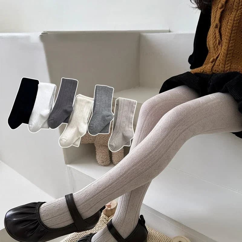 Baby Cotton Knitted Tights