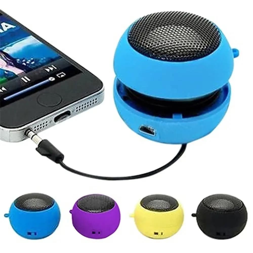 Portable Collapsible Wired Mini Speaker