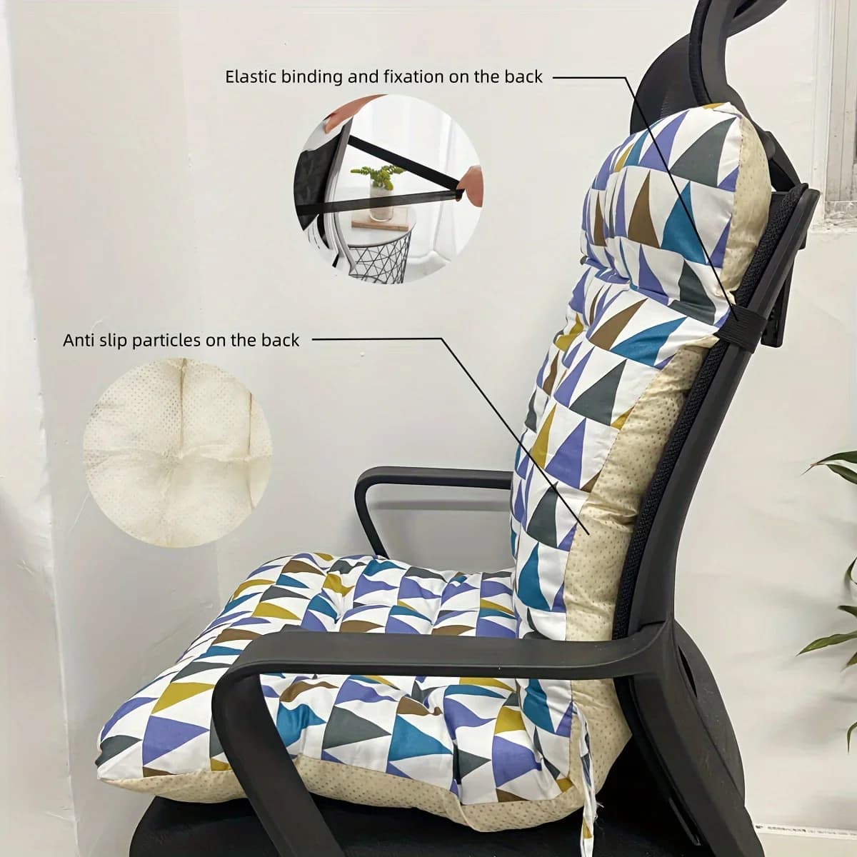 Ergonomic Office Chair Cushion with Backrest