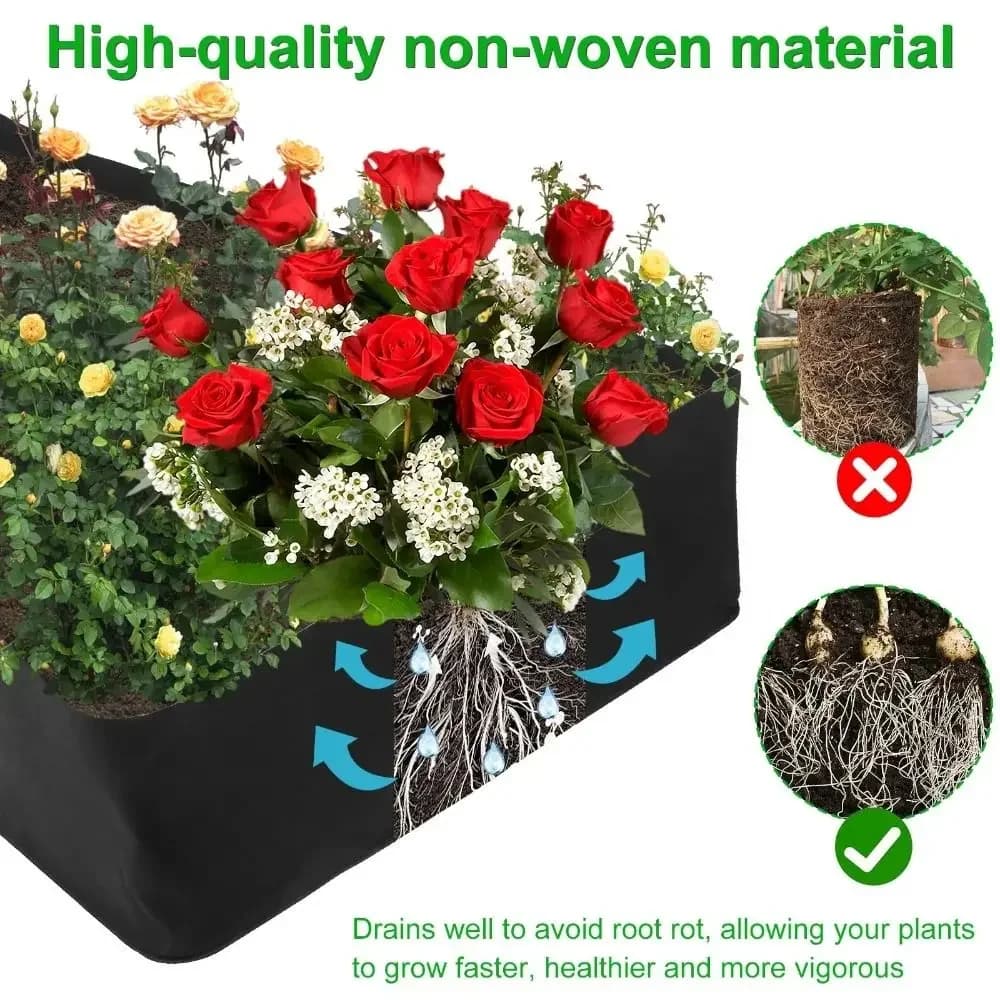 Rectangle Plant Growing Bag