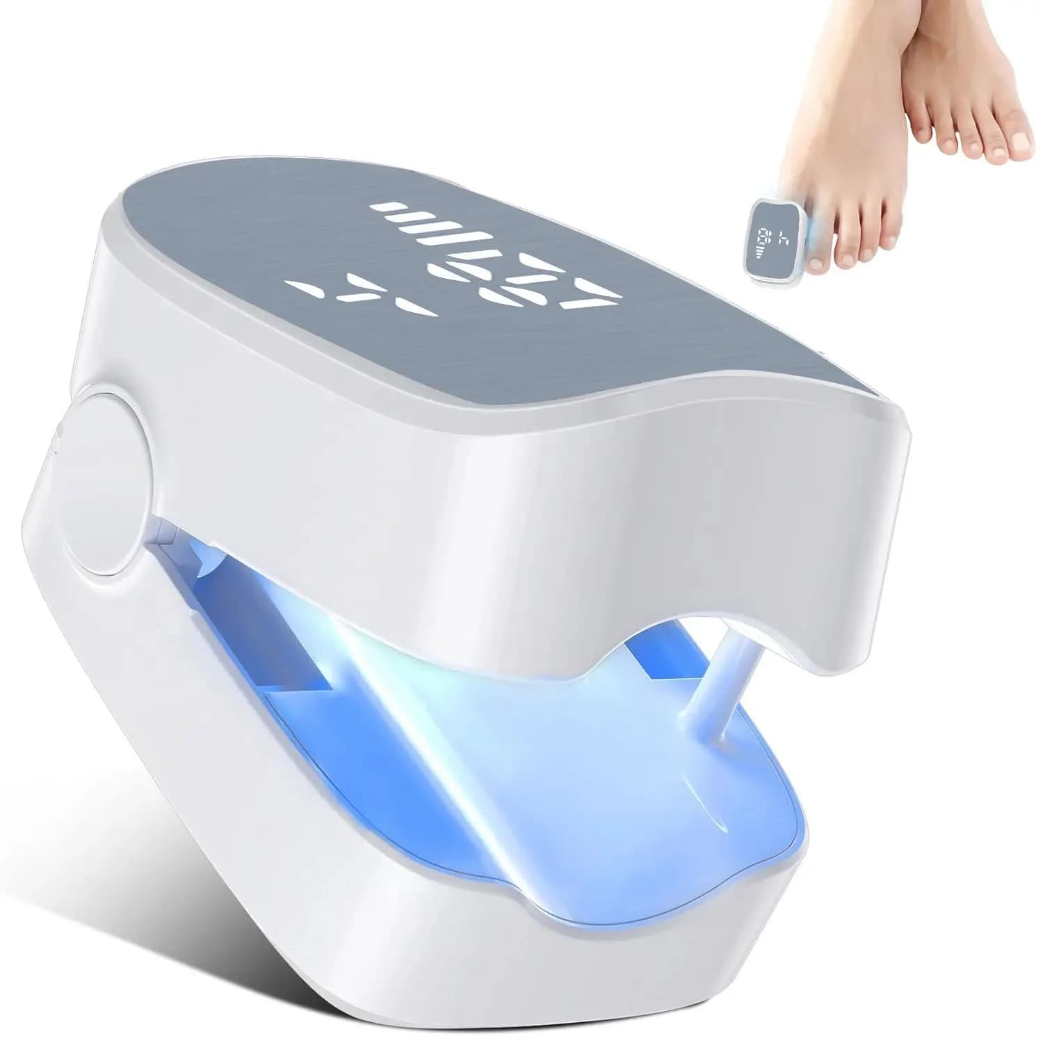 UV Blue Light Nail Lamp with Essential Oil Treatment