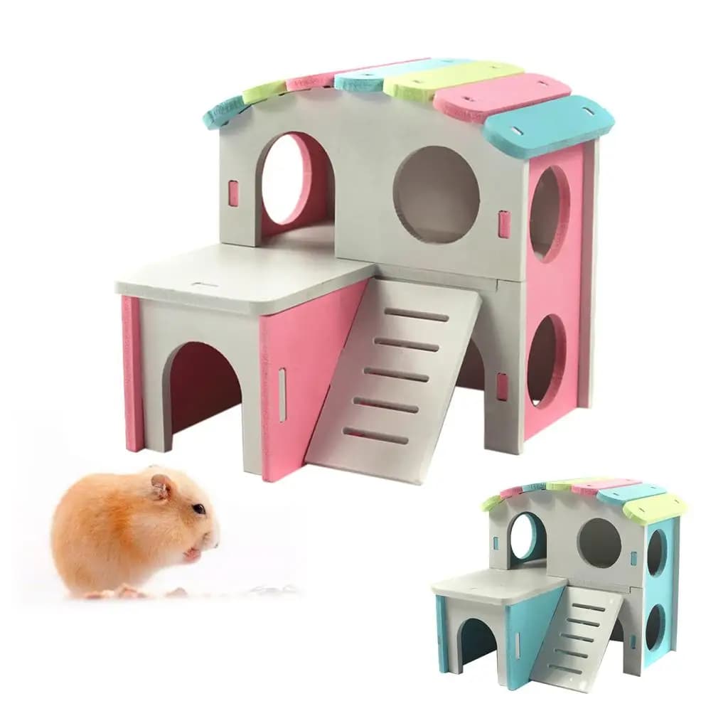 Wooden Small Animal Hideaway Playhouse