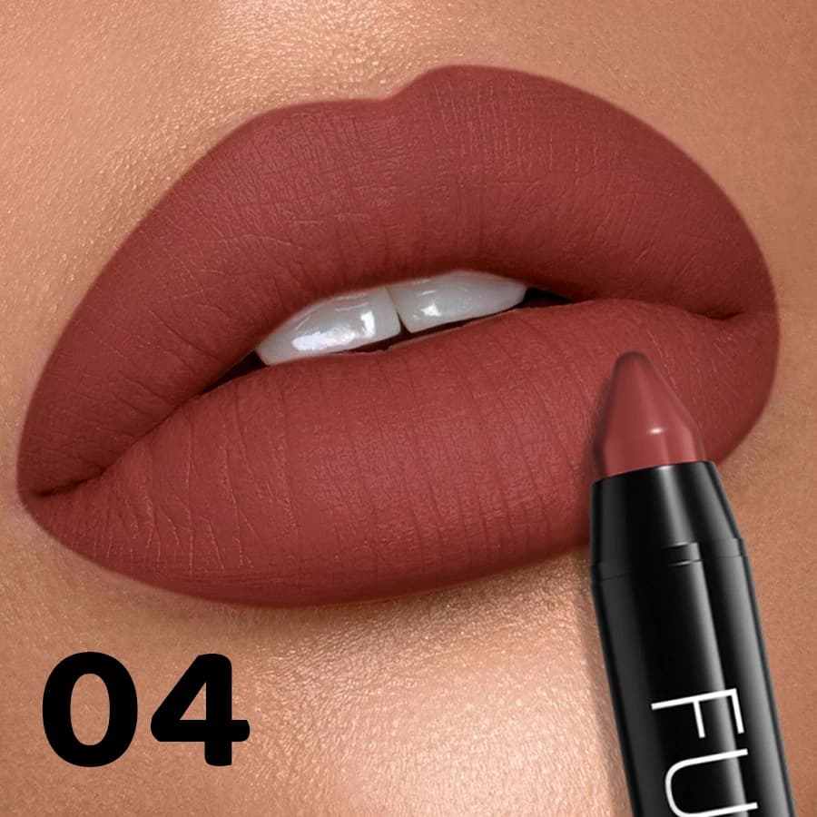 Waterproof Nude Brown Lipliner and Lip Tint