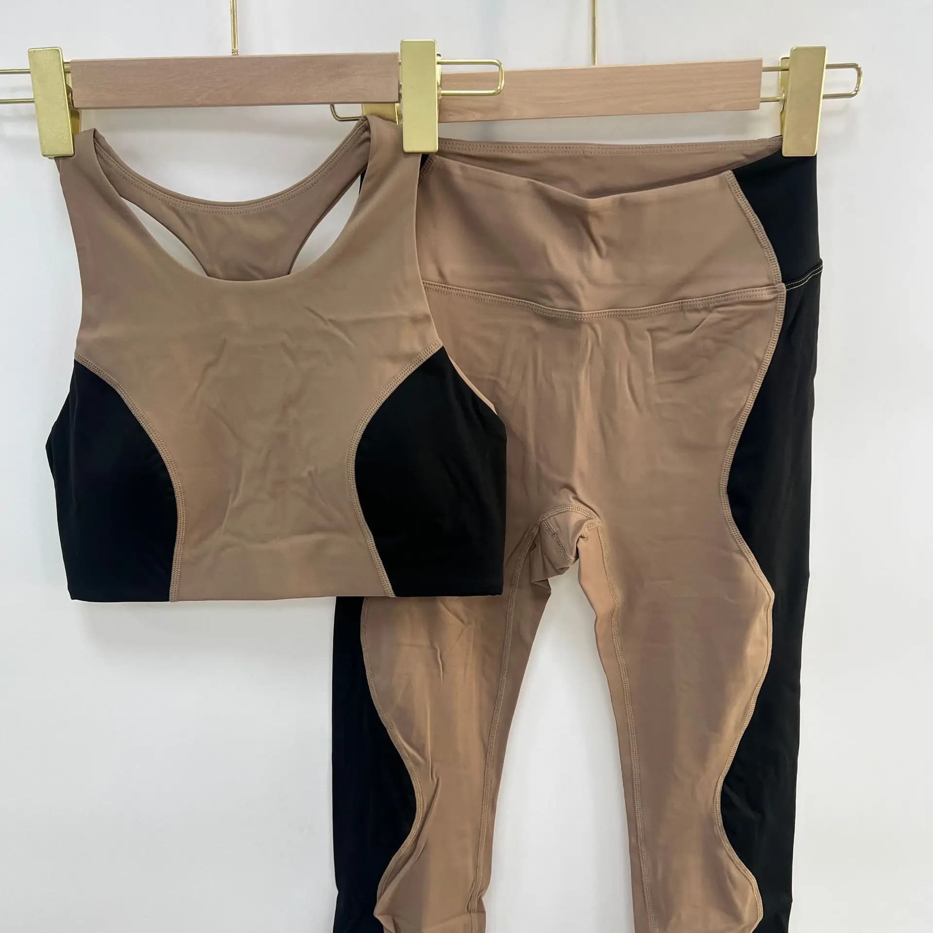 Fitness Yoga Set Crop Top High Waist Leggings Suits Women Slim Fit Summer Workout Clothes Sportswear Two Piece Sets For Woman