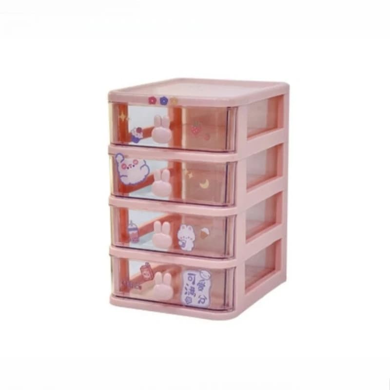 Desktop Storage Box Organizer with Drawers