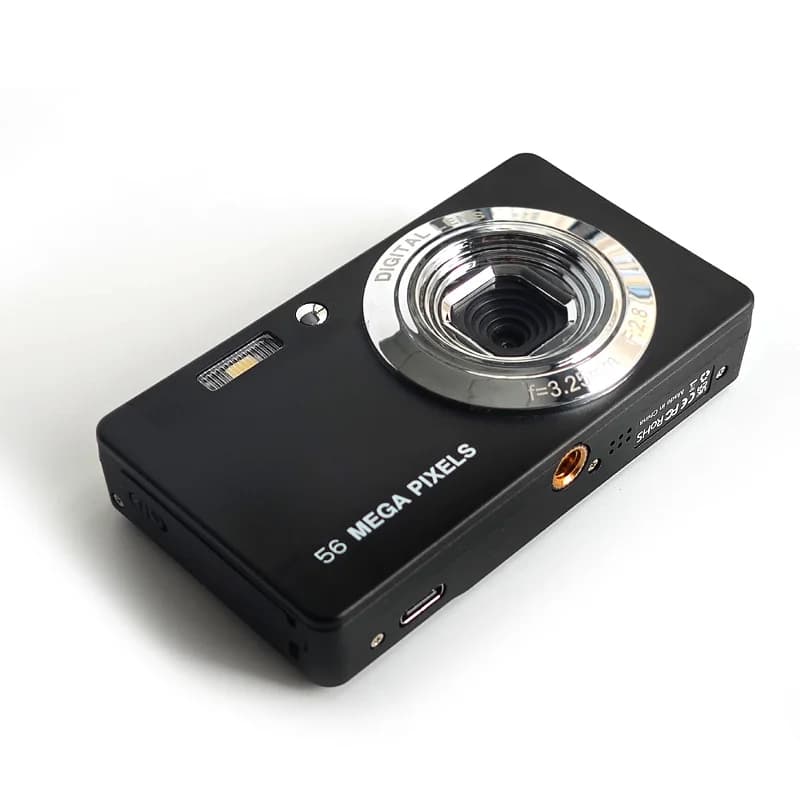 Compact Digital Camera with Video and Flash