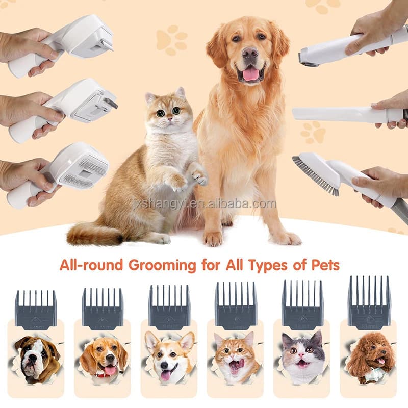 Custom Pet Grooming Supplies Vacuum Products Kit for Dog Cat Pet