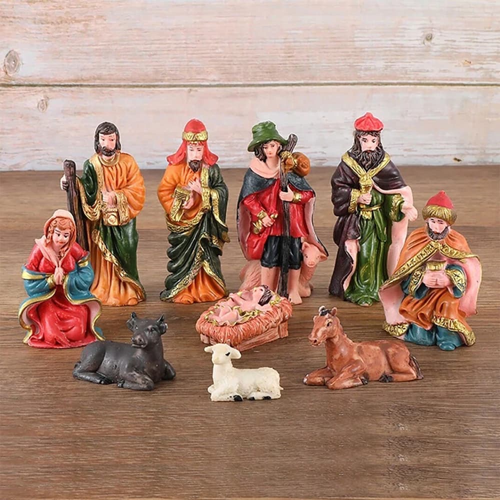 Nativity Scene Figurine Set