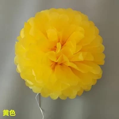 Tissue Paper Pompoms Flower Balls Decorations