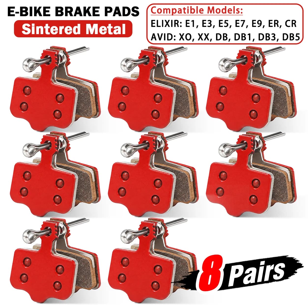 Sintered Metal Brake Pads for SRAM AVID Elixir