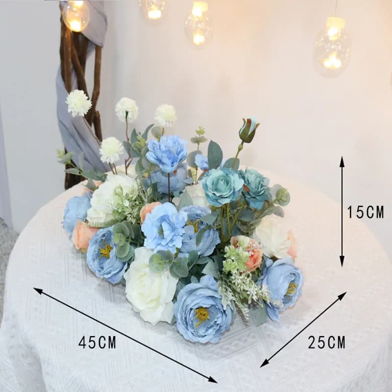 45cm Artificial Flower Wall Decoration Panel