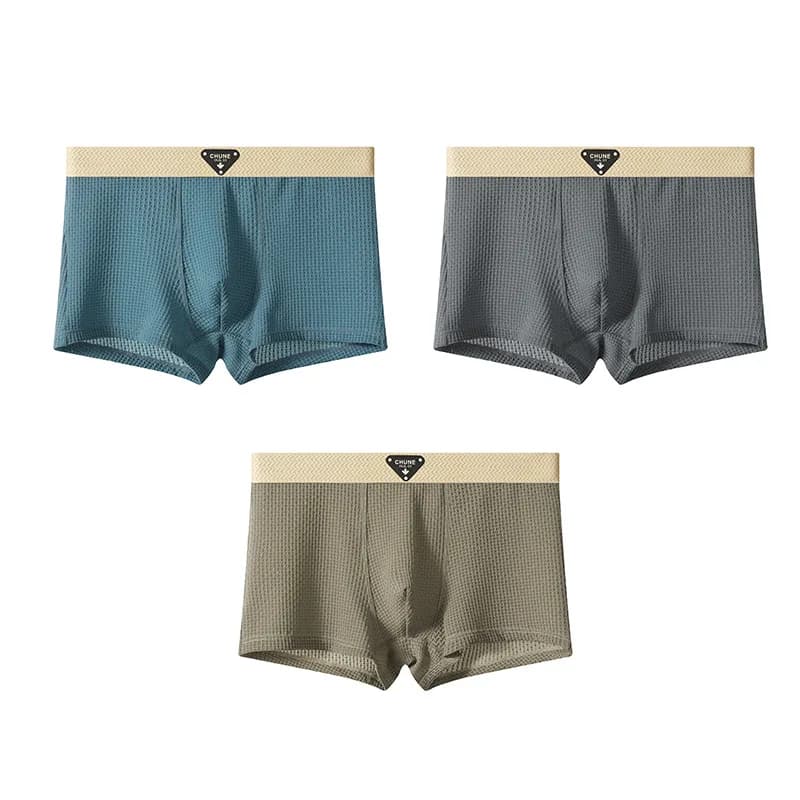 Men's Breathable Boxer Briefs Anatomical Support