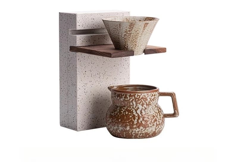 Coffee Cup New Fashion Exquisite High Sense Retro Style Hand Brewed Coffee Cup Tableware Drinkware Home Decoration