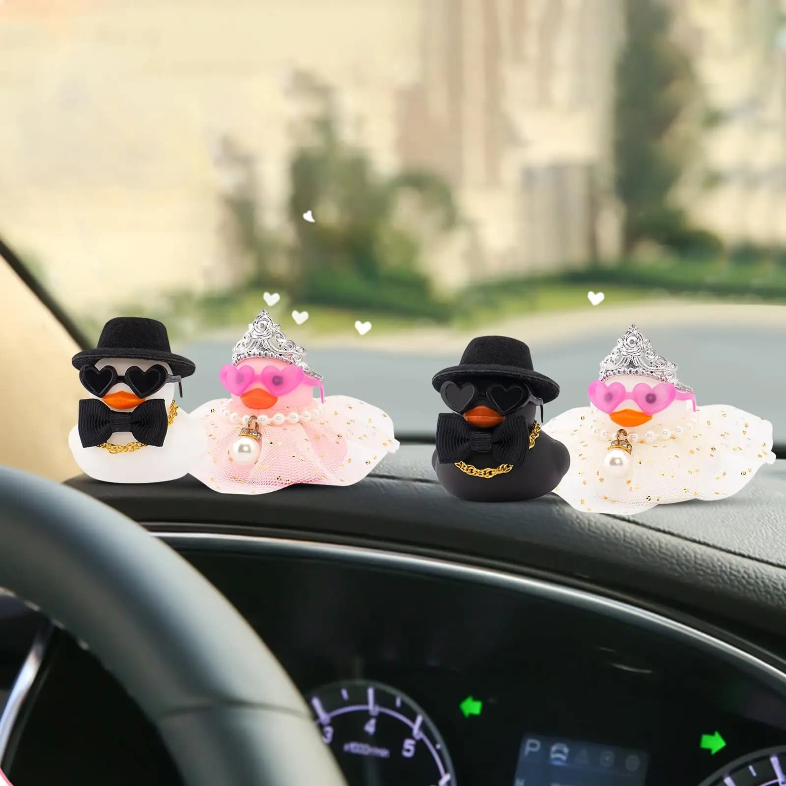Bride and Groom Rubber Duck Set