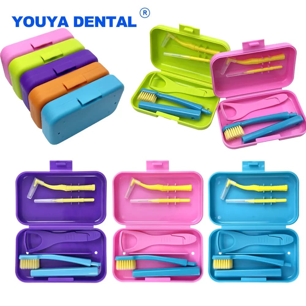 Orthodontic Cleaning Kit With Interdental Brushes