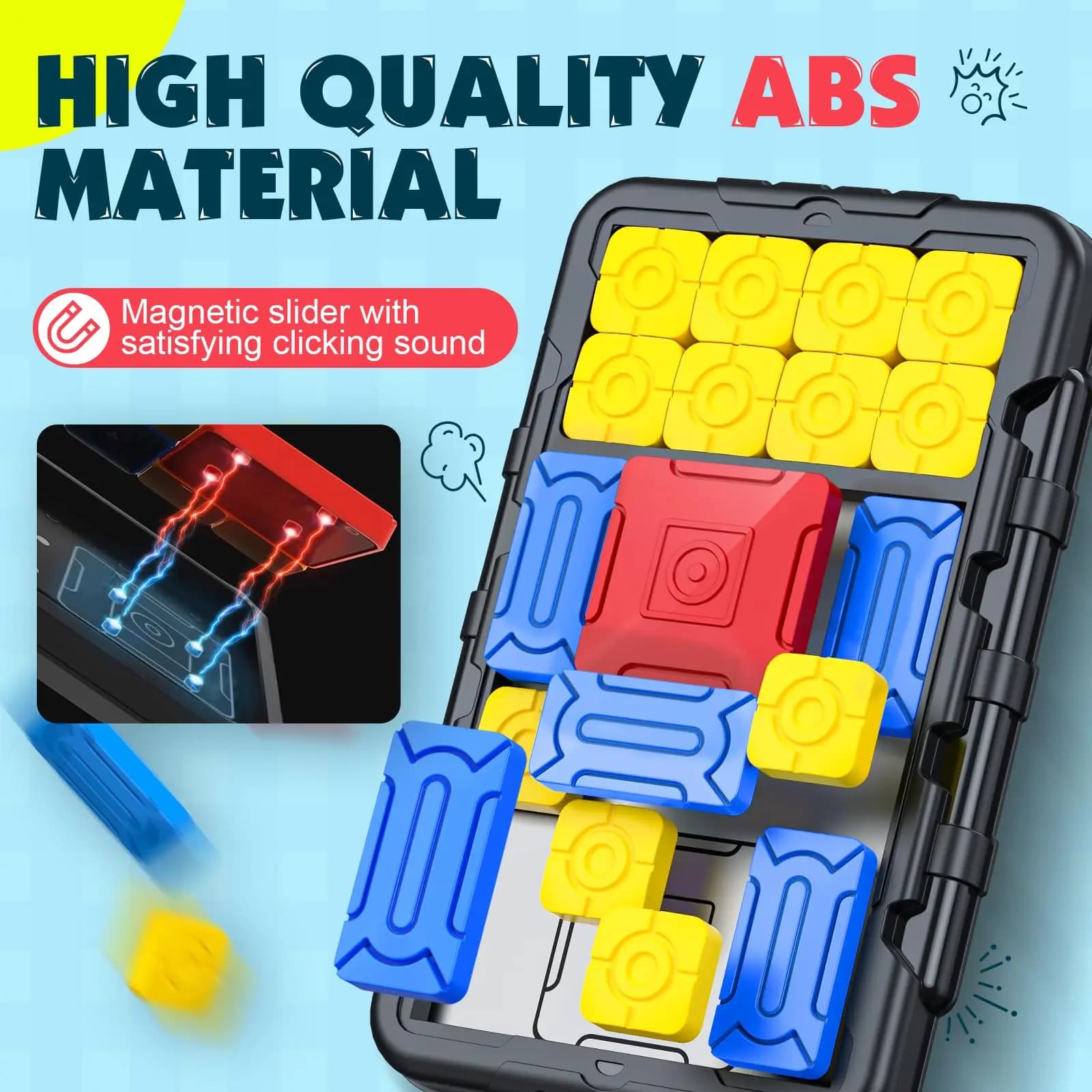 Slide Block Puzzle Brain Teaser Game