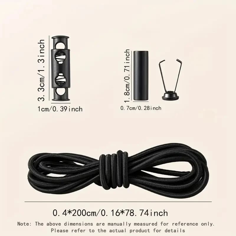 2M Elastic Drawstring Band with Threading Device