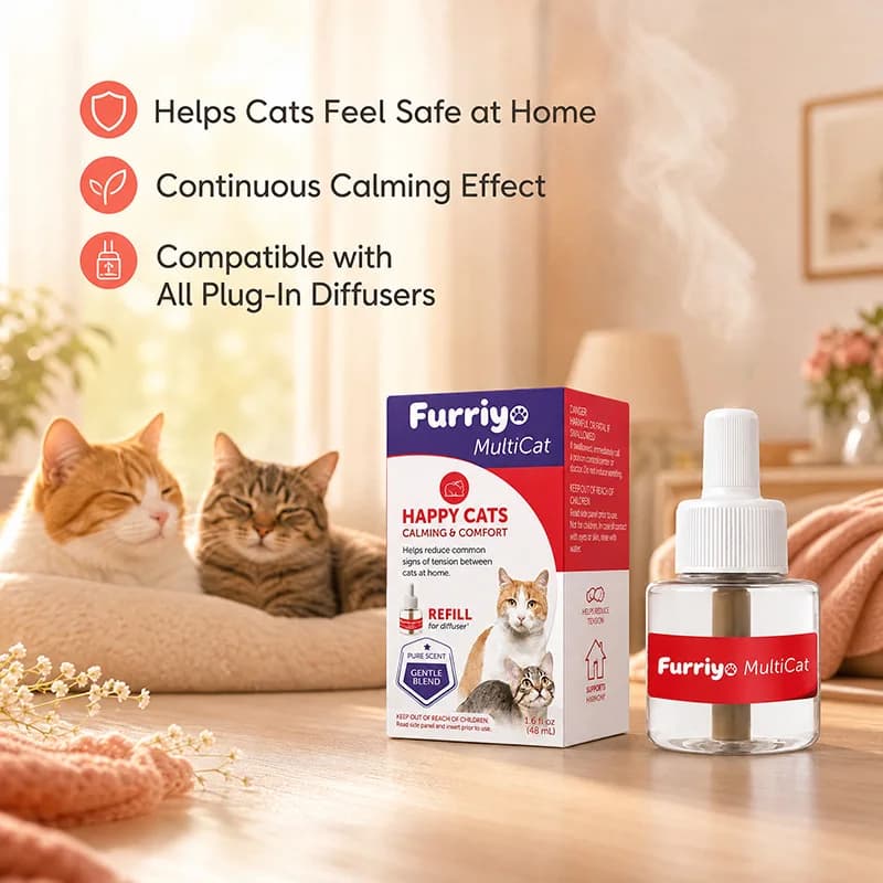 Cat Emotional Soothing Supplement Liquid for Stress Soothing and Emotional Safety Ingredients for Cats Pet Supplies