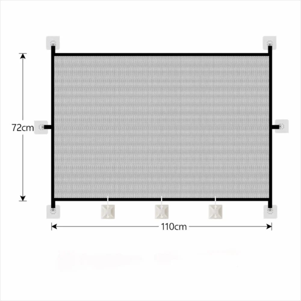 Portable Retractable Pet Barrier Fence