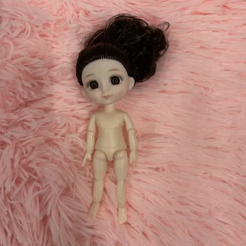 13 Cm Articulated BJD Doll With Movable Joints