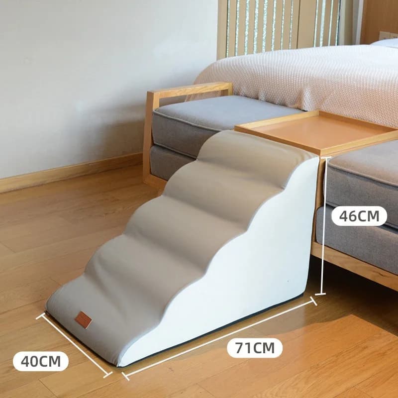 Pet Dog Stairs with Non-Slip Ramp