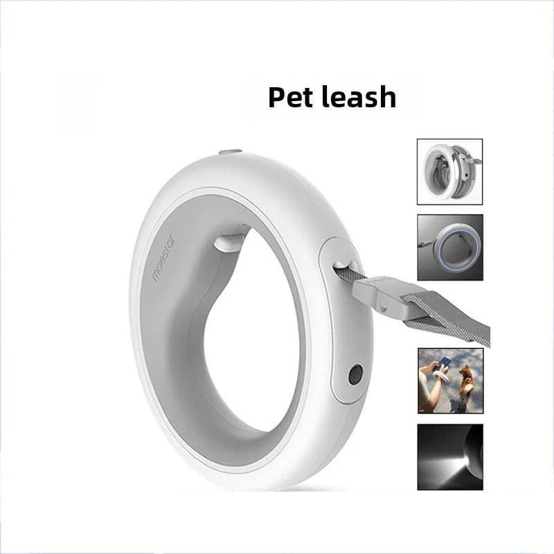 Retractable Pet Leash with LED Light