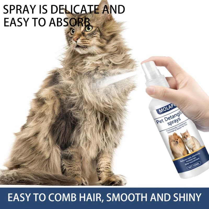 Cat and Dog Hair Tangle Prevention Spray