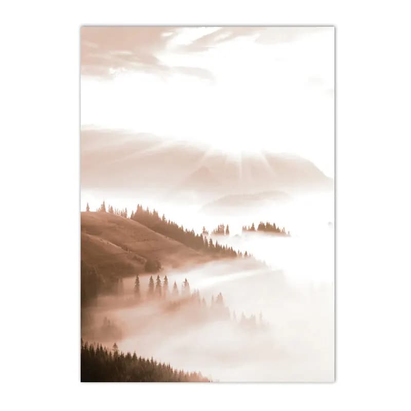 Nature Landscape Canvas Wall Art Prints