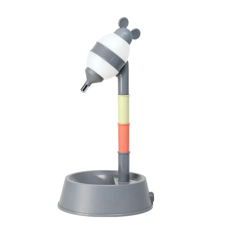 Adjustable Height Pet Water Dispenser Bowl
