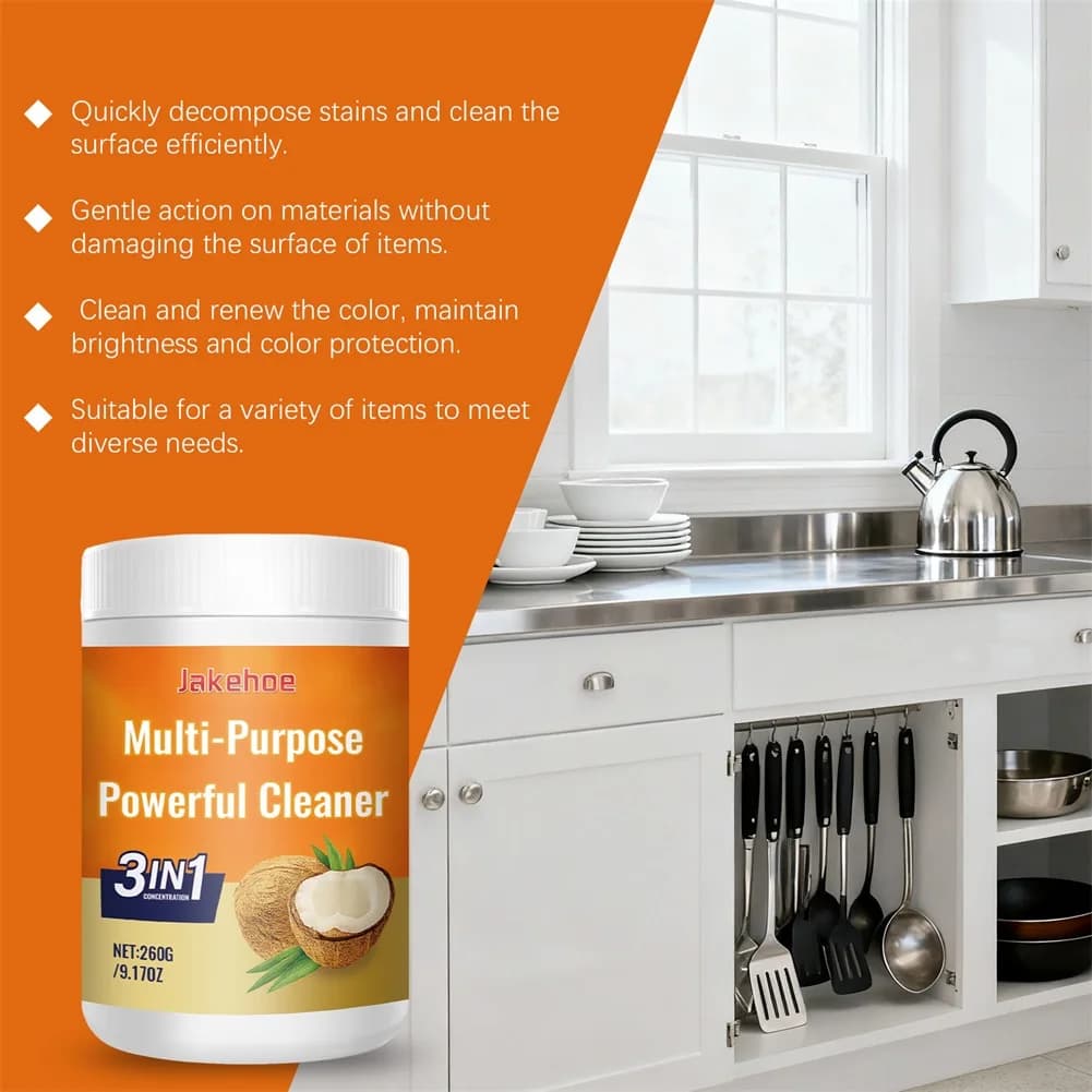 Heavy-Duty Kitchen Cleaner Powder
