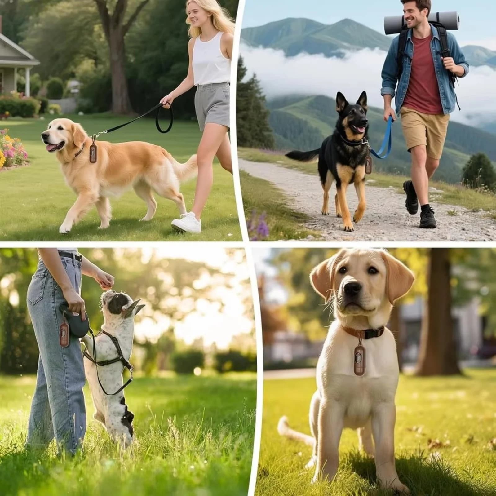 Dog Poop Bag Dispenser Set with 270 Bags