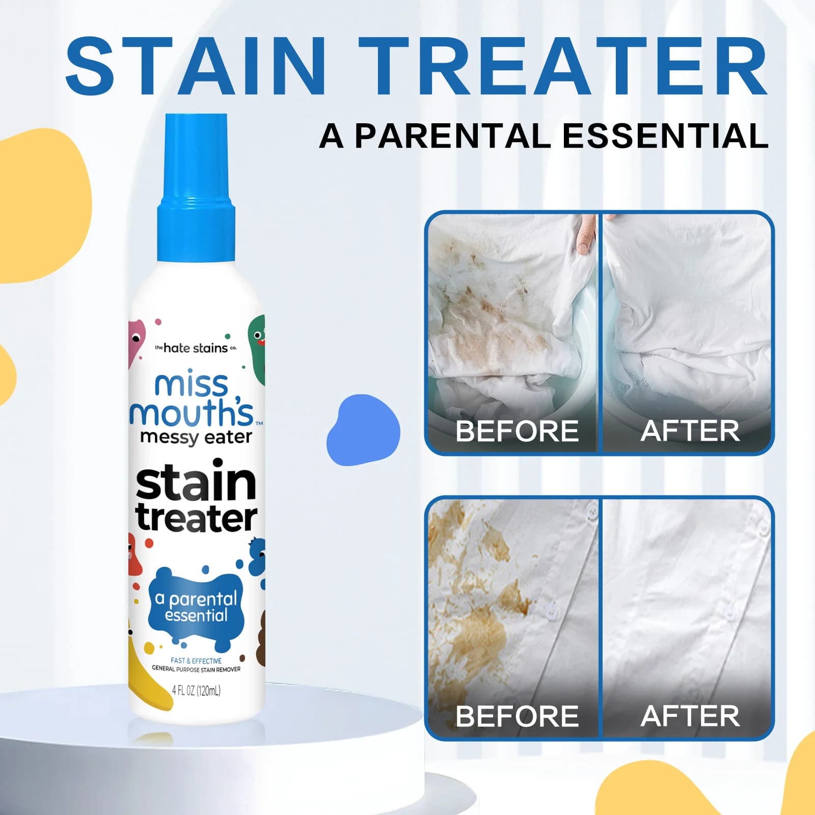 Multi-Surface Fabric Stain Remover 120ml