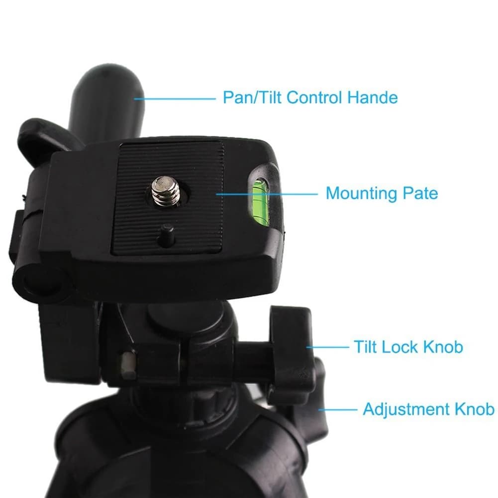 Aluminum Tripod Stand With Quick Release Head