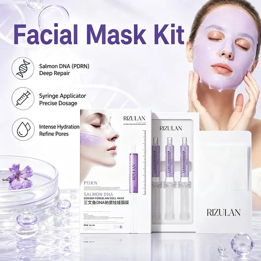 Salmon DNA Gel Sheet Mask Set
