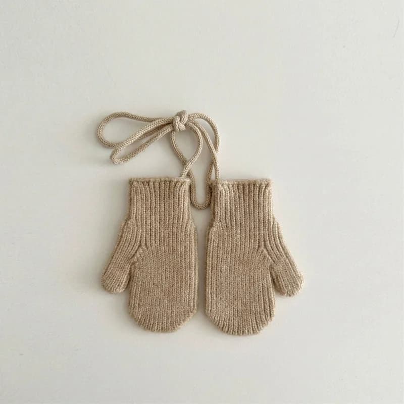 Kids Winter Knitted Mittens