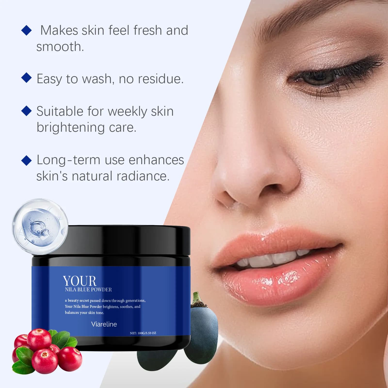 Moisturizing Brightening Facial Mask Powder