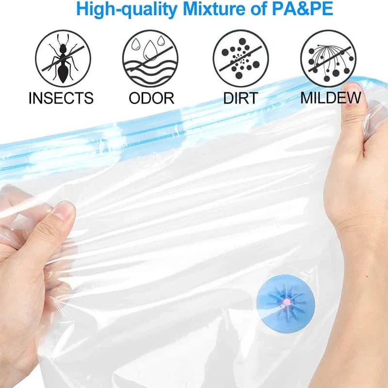 Vacuum Storage Bags for Clothes & Bedding