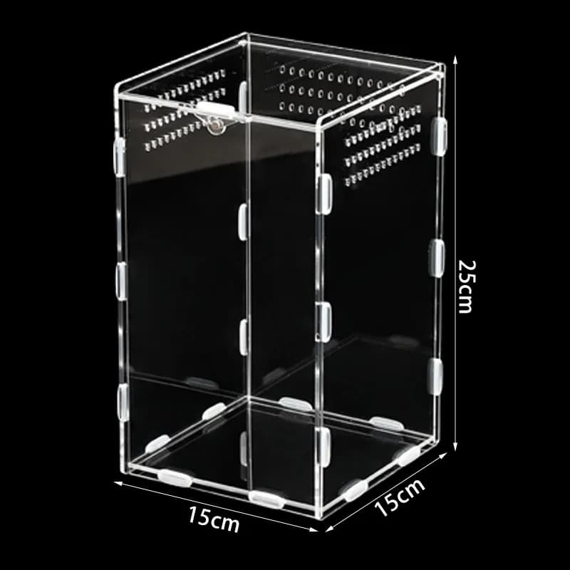 Acrylic Reptile Terrarium Breeding Tank