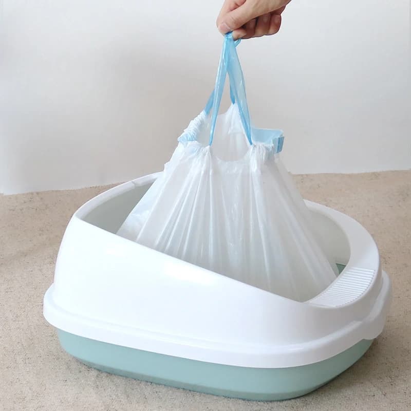 Cat Litter Box Drawstring Liners Multi-Size