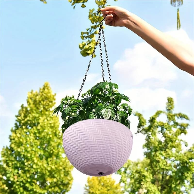 Hanging Flower Pots for Garden and Balcony