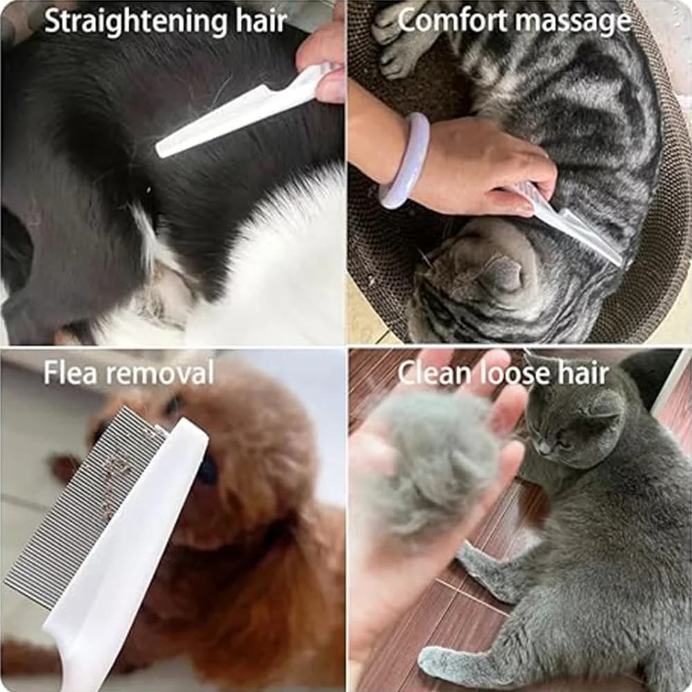 Pet Flea Comb Set