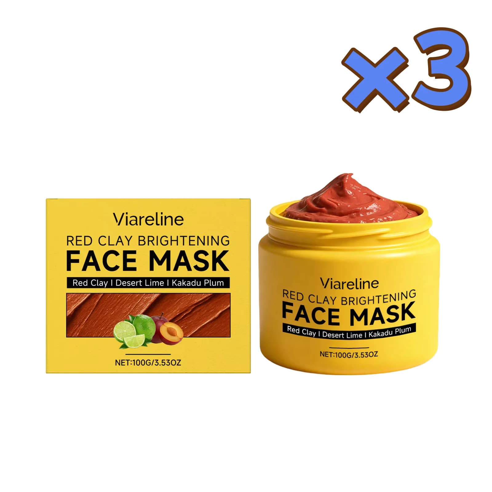 Red Clay Deep Cleansing Face Mask