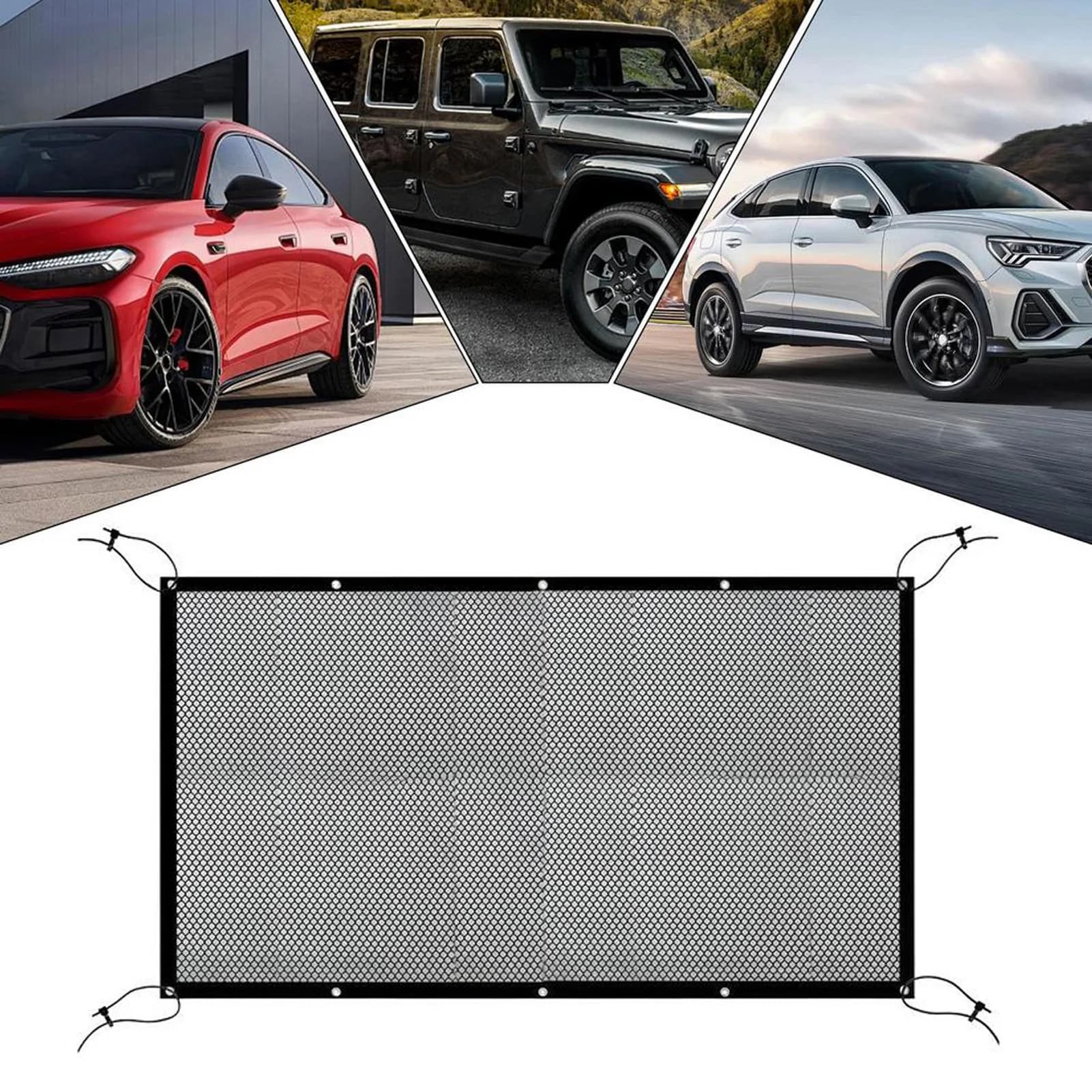 Dog Car Barrier Net Pet Backseat Divider