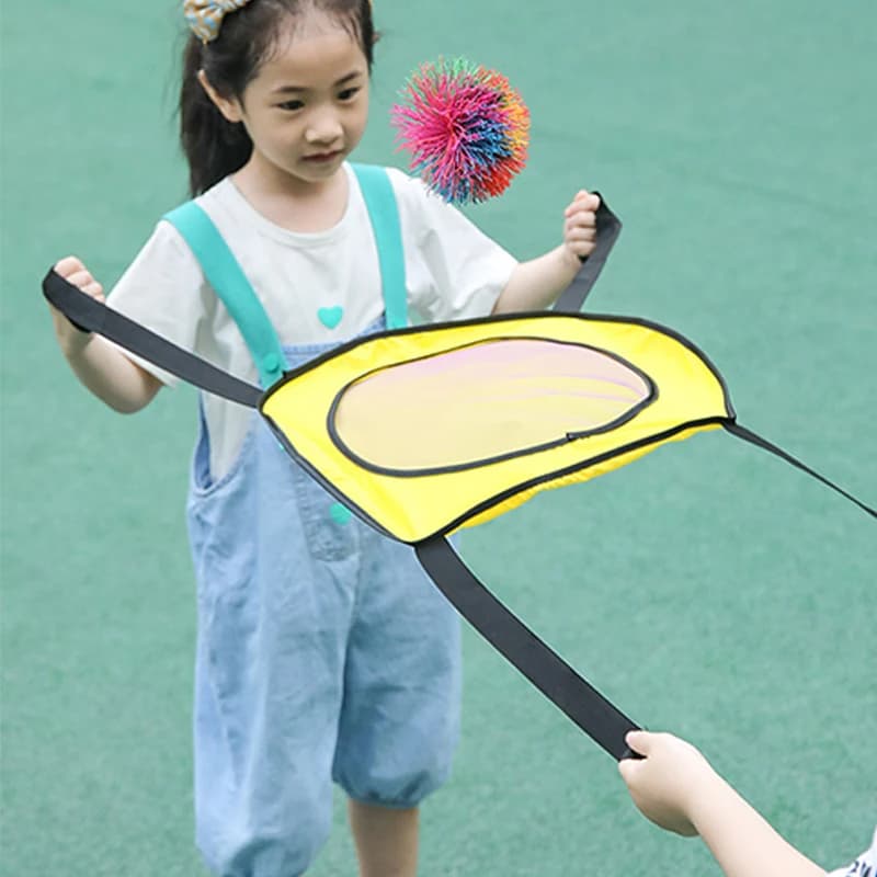 Two-Player Bounce Ball Catch Game