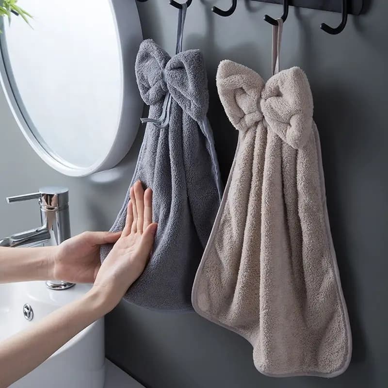 Bow Loop Hand Towel