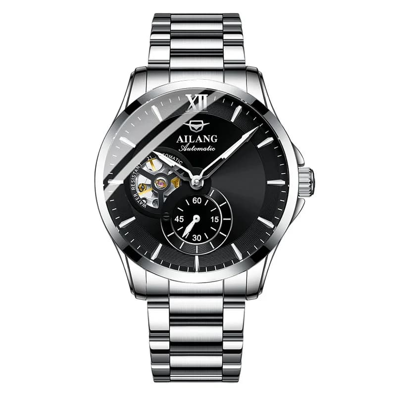 Watches for Men Tourbillon Skeleton Luminous Luxury Mechanical Self Winding Men's Wrist Watch Waterproof